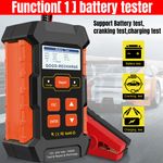 Auto si Moto - Reparatii si depanare - Scule auto - Testere si multimetre - Tester incarcare si reparare baterii auto KONNWEI KW520 – Tester baterie 12V/24V cu functie de incarcare 10A/5A - Infinity.ro