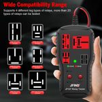 Auto si Moto - Reparatii si depanare - Scule auto - Testere si multimetre - Tester relee auto JFIND JF107, universal 12V/24V, pentru relee 4 pini si 5 pini, indicator LED bun/defect - Infinity.ro