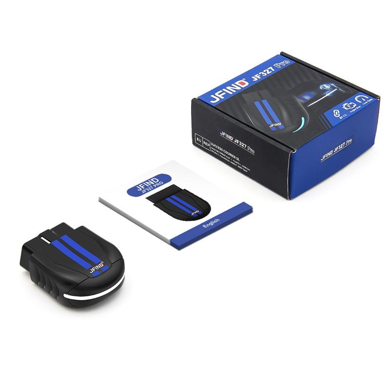 Auto si Moto - Reparatii si depanare - Sisteme de diagnoza - Tester diagnoza auto OBD2 JFIND JF327 Pro cu Bluetooth 5.0, citire si stergere coduri eroare, live data - Infinity.ro