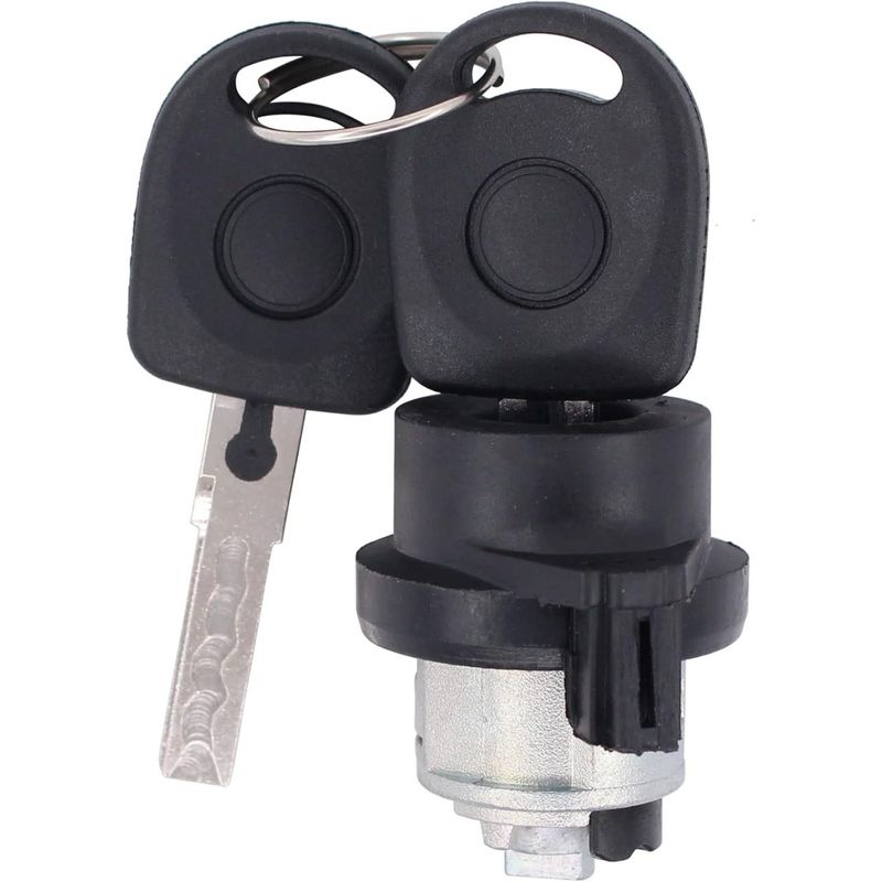 Auto si Moto - Piese auto si accesorii - Interior auto - Accesorii interior - Cilindru contact + 2 chei Audi A1 A3 A4 TT Q3, VW Golf V VI VII, Jetta, Passat, Polo, Caddy, Tiguan, Transporter - Infinity.ro