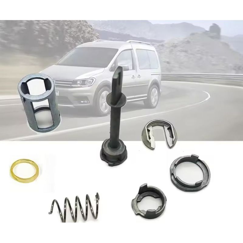Auto si Moto - Reparatii si depanare - Scule auto - Scule si truse auto - Kit reparatie butuc yala cilindru usa auto Techstar, compatibil VW Caddy, Polo Classic, Polo Variant, Seat Ibiza - Infinity.ro