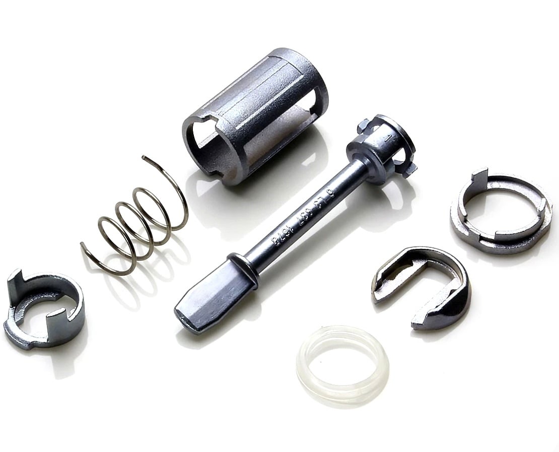 Kit reparatie butuc yala cilindru usa auto Techstar, compatibil VW Caddy, Polo Classic, Polo Variant, Seat Ibiza