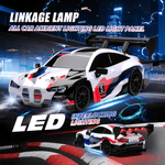 Jucarii, Copii si Bebe - Jucarii si jocuri - Vehicule si jucarii cu telecomanda - Masinute - Masina Drift High Speed, lumini LED, 2 seturi de Anvelope, pentru Copii +8 ani si Adulti , acumulator inclus 26x13x12cm - Infinity.ro