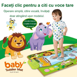 Casa si Gradina - Textile si covoare - Covoare - Covoare copii - Covoras muzical interactiv copii,  melodii si sunete, taste numeric, 80x50cm - Infinity.ro