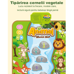 Casa si Gradina - Textile si covoare - Covoare - Covoare copii - Covoras muzical interactiv copii,  melodii si sunete, taste numeric, 80x50cm - Infinity.ro