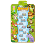 Casa si Gradina - Textile si covoare - Covoare - Covoare copii - Covoras muzical interactiv copii,  melodii si sunete, taste numeric, 80x50cm - Infinity.ro