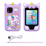 Jucarii, Copii si Bebe - Jucarii si jocuri - Jucarii & jocuri educative - Jucarii interactive - Telefon inteligent de jucarie cu ecran tactil pentru copii, muzica, camera, jocuri si functii educationale, 3 + ani - Infinity.ro