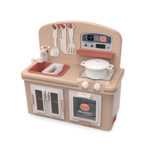 Set de Bucatarie,  Jucarie Interactiv cu 13 piese – Lumini si Sunete pentru Copii, 3ani+