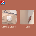 Jucarii, Copii si Bebe - Jucarii si jocuri - Jucarii de rol - Bucatarii copii - Set de Bucatarie,  Jucarie Interactiv cu 13 piese – Lumini si Sunete pentru Copii, 3ani+ - Infinity.ro