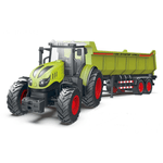 Jucarii, Copii si Bebe - Jucarii si jocuri - Vehicule si jucarii cu telecomanda - Utilaje constructie de jucarie - Tractor cu Remorca 50cm, Lumini si Sunete realistice, Jucarie Interactiva pentru Micii Fermieri, 3ani+ - Infinity.ro