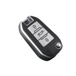 Auto si Moto - Electrice auto - Alte accesorii electrice auto - Husa argintiu cheie briceag Peugeot 208 2008 308 3008 Citroen C4 CACTUS C5 DS4 DS5 Opel Corsa Gs line 2020 Crossland X - Infinity.ro