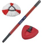 Market - Curatenie si intretinere casa - Produse menaj - Mopuri - Set tija telescopica, cap de mop si rezerva mop de la Paa-home compatibile cu Vileda Easy Wring/ Turbo / Ultraspin - Infinity.ro