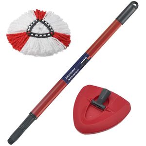 Set tija telescopica, cap de mop si rezerva mop de la Paa-home compatibile cu Vileda Easy Wring/ Turbo / Ultraspin