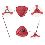 Market - Curatenie si intretinere casa - Produse menaj - Mopuri - Set tija telescopica, cap de mop si rezerva mop de la Paa-home compatibile cu Vileda Easy Wring/ Turbo / Ultraspin - Infinity.ro