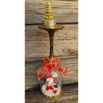 Casa si Gradina - Decoratiuni - Decoratiuni de sezon - Aranjament cu lumanare pentru Craciun, 22x9 cm, multicolor - Infinity.ro
