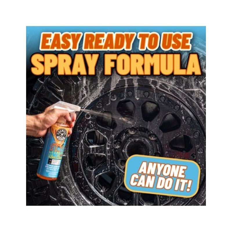 Auto si Moto - Intretinere auto - Produse curatare auto - Gel curatare jante fara acid ChemicalGuys Sticky Citrus Gel, 473 ml - Infinity.ro