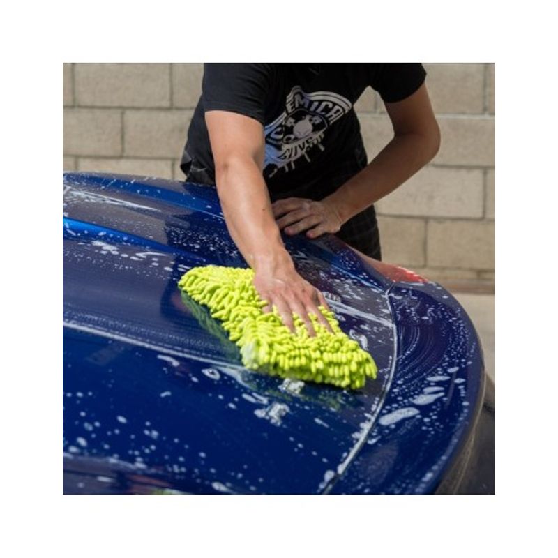 Auto si Moto - Intretinere auto - Produse curatare auto - Burete din microfibra pentru spalare ChemicalGuys Chenille Microfiber Wash Pad - Infinity.ro