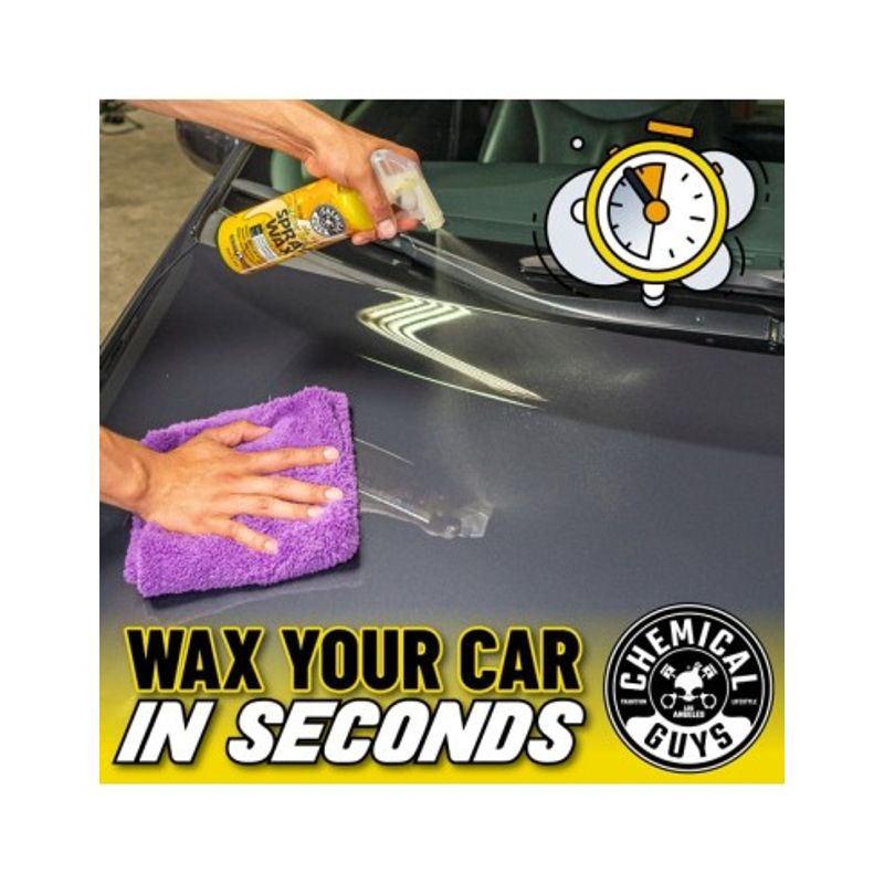 Auto si Moto - Intretinere auto - Produse curatare auto - Ceara auto lichida ChemicalGuys Blazin' Banana Wax Spray, 473 ml - Infinity.ro