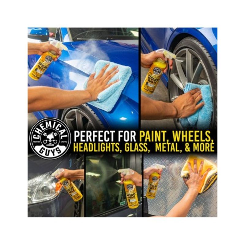 Auto si Moto - Intretinere auto - Produse curatare auto - Ceara auto lichida ChemicalGuys Blazin' Banana Wax Spray, 473 ml - Infinity.ro