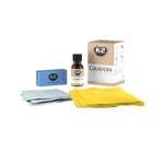 Auto si Moto - Intretinere auto - Produse curatare auto - Set Protectie Ceramia K2 GRAVON cu Laveta, Servetele si Aplicator, 50ml - Infinity.ro