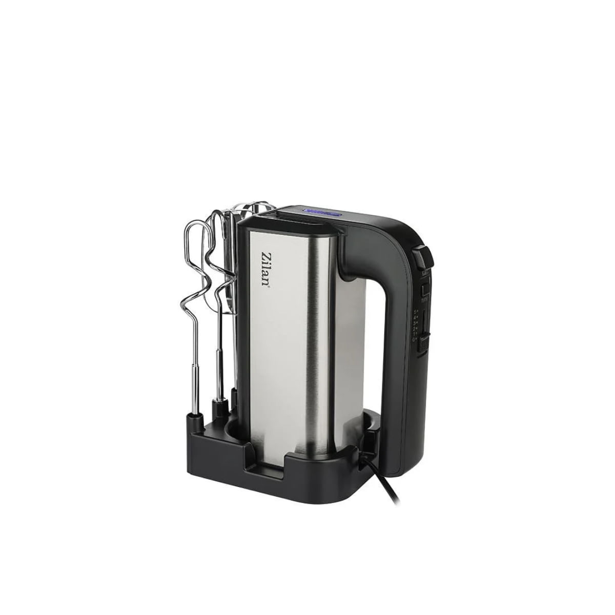 Mixer de mana Zilan ZLN2938 din inox, 5 trepte de viteza + TURBO, protectie la supraincalzire, 500W