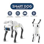 Jucarii, Copii si Bebe - Jucarii si jocuri - Vehicule si jucarii cu telecomanda - Roboti de jucarie - Robot Caine Inteligent iUni 8008 cu Cleste de Prindere, Control Telecomanda, Comenzi Vocale, Programabil - Infinity.ro