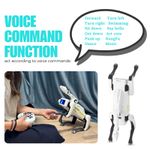 Jucarii, Copii si Bebe - Jucarii si jocuri - Vehicule si jucarii cu telecomanda - Roboti de jucarie - Robot Caine Inteligent iUni 8008 cu Cleste de Prindere, Control Telecomanda, Comenzi Vocale, Programabil - Infinity.ro