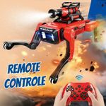 Jucarii, Copii si Bebe - Jucarii si jocuri - Vehicule si jucarii cu telecomanda - Roboti de jucarie - Robot Caine Inteligent iUni 8021 cu Functie Pulverizare Apa,  Telecomanda, Comenzi Vocale, Programare Miscari - Infinity.ro