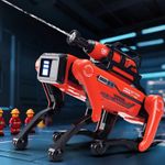 Jucarii, Copii si Bebe - Jucarii si jocuri - Vehicule si jucarii cu telecomanda - Roboti de jucarie - Robot Caine Inteligent iUni 8021 cu Functie Pulverizare Apa,  Telecomanda, Comenzi Vocale, Programare Miscari - Infinity.ro