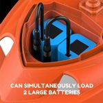 Jucarii, Copii si Bebe - Jucarii si jocuri - Vehicule si jucarii cu telecomanda - Barci cu telecomanda - Barca Plantat, Nadit si Momit iUni V802, 12000mAh, 4 cuve, 3kg, 500m, 15km/h, Telecomanda 2.4GHz - Infinity.ro