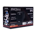 Casa si Gradina - Electrice - Accesorii electrice - Stabilizatoare tensiune si ups - Sursa de alimentare, UPS 1000VA LED, KD1927, Kraft&Dele - Infinity.ro
