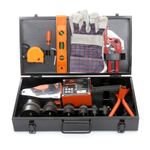 Casa si Gradina - Constructii - Scule electrice si accesorii - Pistoale de lipit - Trusa de lipit tevi ppr, 12 buc 2900W, KD3072, Kraft&Dele - Infinity.ro