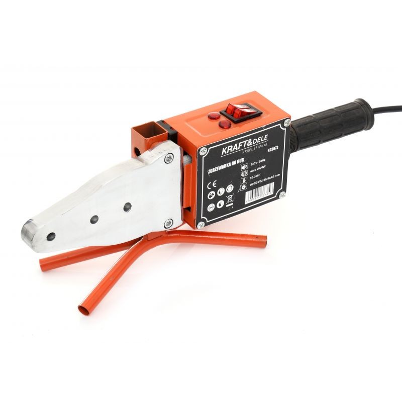 Casa si Gradina - Constructii - Scule electrice si accesorii - Pistoale de lipit - Trusa de lipit tevi ppr, 12 buc 2900W, KD3072, Kraft&Dele - Infinity.ro