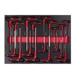 Casa si Gradina - Constructii - Depozitare, transport si protectie - Organizatoare si cutii scule - Dulap scule, Kraft&Dele, 299 piese, 7 sertare, KD1068 - Infinity.ro