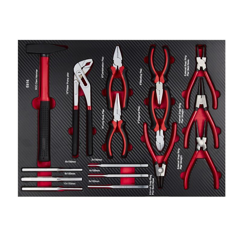 Casa si Gradina - Constructii - Depozitare, transport si protectie - Organizatoare si cutii scule - Dulap scule, Kraft&Dele, 299 piese, 7 sertare, KD1068 - Infinity.ro