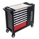 Casa si Gradina - Constructii - Depozitare, transport si protectie - Organizatoare si cutii scule - Dulap scule, Kraft&Dele, 299 piese, 7 sertare, KD1068 - Infinity.ro