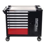 Casa si Gradina - Constructii - Depozitare, transport si protectie - Organizatoare si cutii scule - Dulap scule, Kraft&Dele, 299 piese, 7 sertare, KD1068 - Infinity.ro