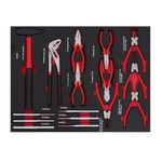 Casa si Gradina - Constructii - Depozitare, transport si protectie - Organizatoare si cutii scule - Dulap scule, Kraft&Dele, 299 piese, 7 sertare, KD1068 - Infinity.ro