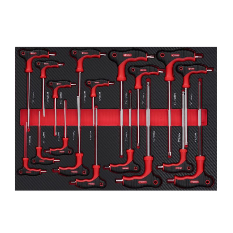 Casa si Gradina - Constructii - Depozitare, transport si protectie - Organizatoare si cutii scule - Dulap scule, Kraft&Dele, 299 piese, 7 sertare, KD1068 - Infinity.ro