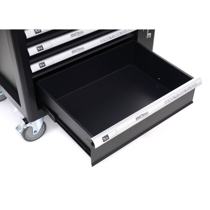 Casa si Gradina - Constructii - Depozitare, transport si protectie - Organizatoare si cutii scule - Dulap pentru scule, Kraft&Dele, 7 Sertare, Design Robust cu Incuietori,  KD1070 - Infinity.ro