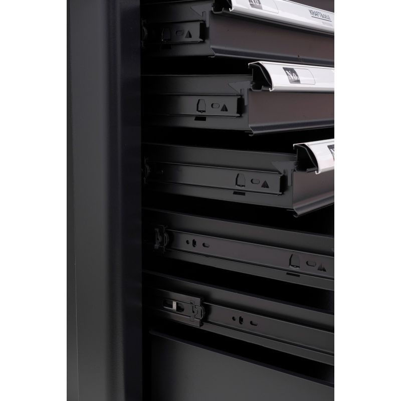Casa si Gradina - Constructii - Depozitare, transport si protectie - Organizatoare si cutii scule - Dulap pentru scule, Kraft&Dele, 7 Sertare, Design Robust cu Incuietori,  KD1070 - Infinity.ro