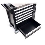 Casa si Gradina - Constructii - Depozitare, transport si protectie - Organizatoare si cutii scule - Dulap pentru scule, Kraft&Dele, 7 Sertare, Design Robust cu Incuietori,  KD1070 - Infinity.ro