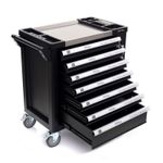 Casa si Gradina - Constructii - Depozitare, transport si protectie - Organizatoare si cutii scule - Dulap pentru scule, Kraft&Dele, 7 Sertare, Design Robust cu Incuietori,  KD1070 - Infinity.ro