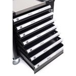 Casa si Gradina - Constructii - Depozitare, transport si protectie - Organizatoare si cutii scule - Dulap pentru scule, Kraft&Dele, 7 Sertare, Design Robust cu Incuietori,  KD1070 - Infinity.ro