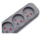 Casa si Gradina - Electrice - Accesorii electrice - Prelungitoare, triple, fise - Prelungitor electric, Kraft&Dele, KD4033, 1.5m, 5 prize, 2 USB - Infinity.ro