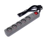 Casa si Gradina - Electrice - Accesorii electrice - Prelungitoare, triple, fise - Prelungitor electric, Kraft&Dele, KD4033, 1.5m, 5 prize, 2 USB - Infinity.ro