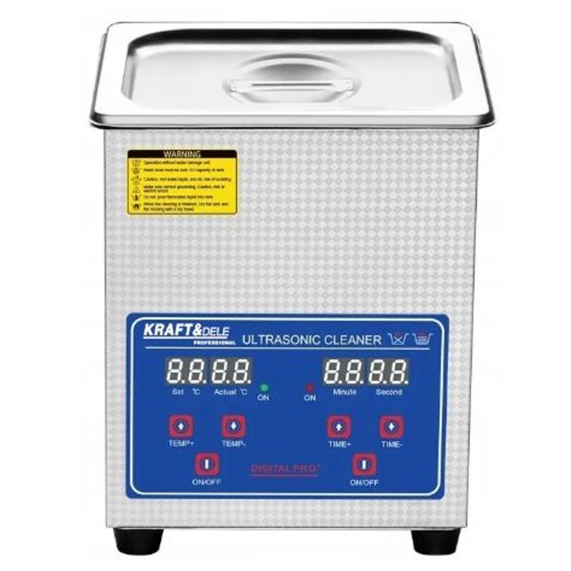 Casa si Gradina - Constructii - Scule electrice si accesorii - Aparate de spalat cu presiune - Aparat curatare cu ultrasunete, Kraft&Dele, 2 L, 40 kHz, KD500 - Infinity.ro