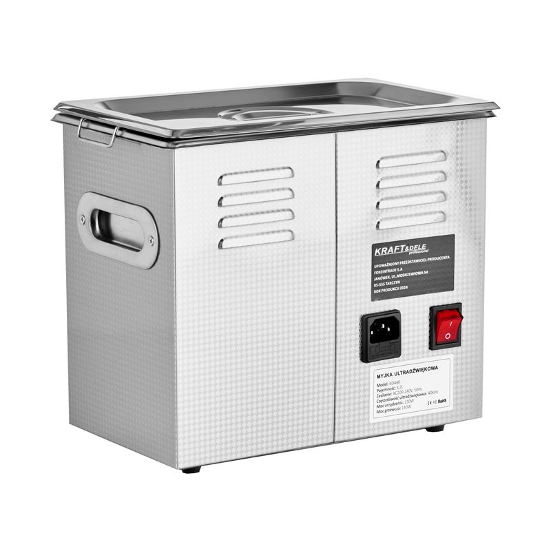 Casa si Gradina - Constructii - Scule electrice si accesorii - Aparate de spalat cu presiune - Aparat curatare cu ultrasunete, Kraft&Dele, 2 L, 40 kHz, KD500 - Infinity.ro
