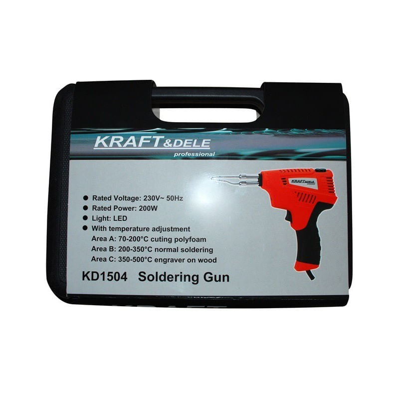 Casa si Gradina - Constructii - Scule electrice si accesorii - Pistoale de lipit - Pistol de lipit, JS700, KD1504, Kraft&Dele - Infinity.ro