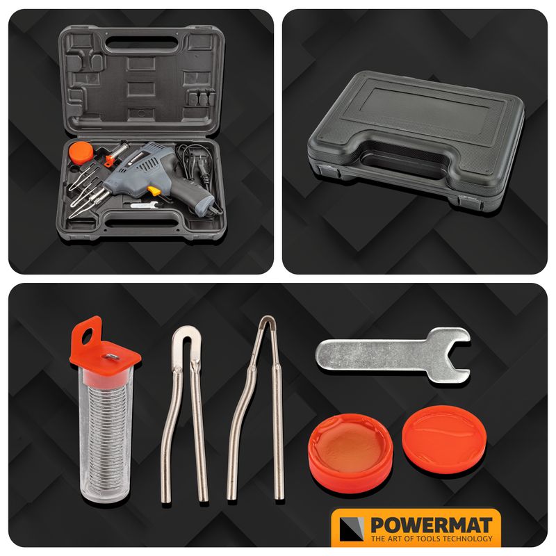 Casa si Gradina - Constructii - Scule electrice si accesorii - Pistoale de lipit - Statie de lipit cu transformator PM-LT-200T, Powermat, PM1357 - Infinity.ro